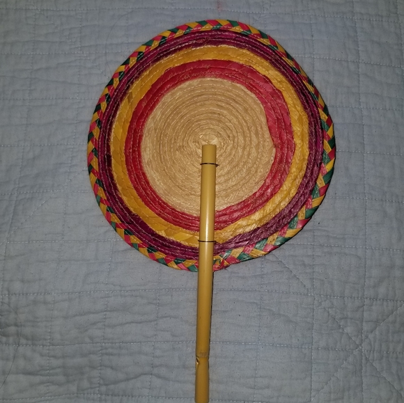 Yucatan Floral Fan Wall Decor - Picture 9 of 9